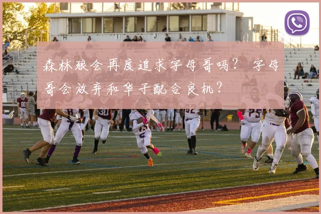 森林狼会再度追求字母哥吗？ 字母哥会放弃和华子配合良机？