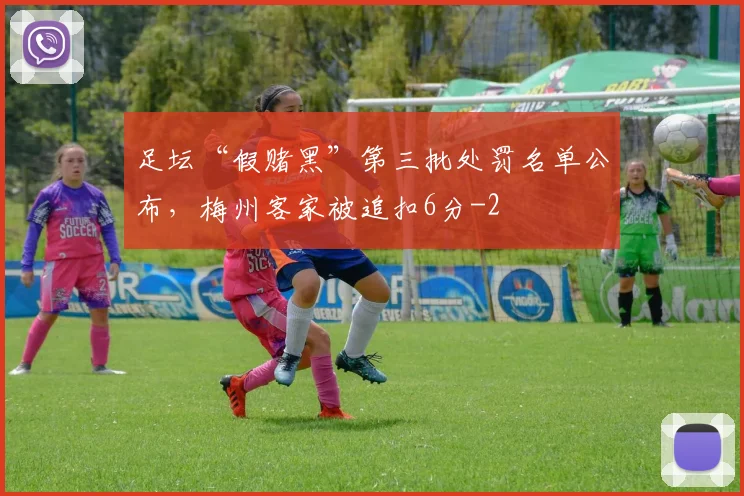 足坛“假赌黑”第三批处罚名单公布，梅州客家被追扣6分